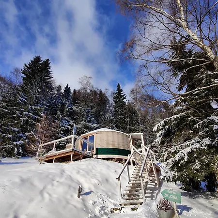 خيمة فخمة Kryjowka - Jurty Ukryte Wsrod Zieleni *