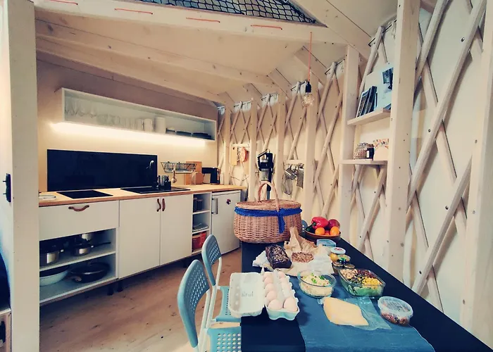 Luxusní stan Kryjowka - Jurty Ukryte Wsrod Zieleni *